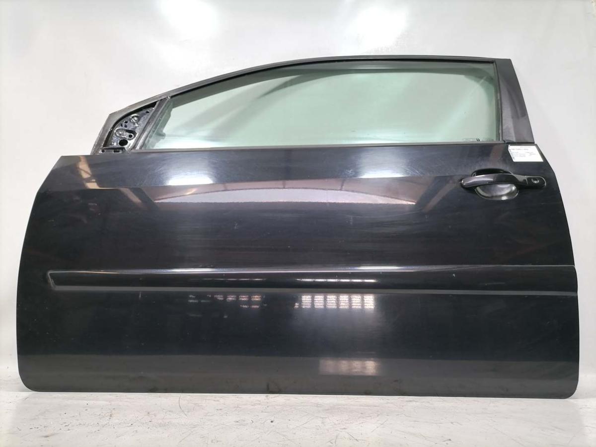 Ford Fiesta JD3 original T&uuml;r links 3-T&uuml;rer Panther Schwarz Metallic Rohbau BJ08